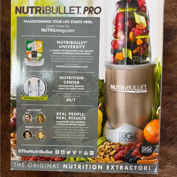 NutriBullet Pro 9-Piece Set - Picture 2 of 7